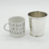 19th Century American Julep Cup Beaker Cup Antique c1830 W. Kendrick, Louisville