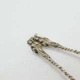 Pair of Edwardian Sterling Silver Apostle Terminal Dessert Spoons 1909 Chester