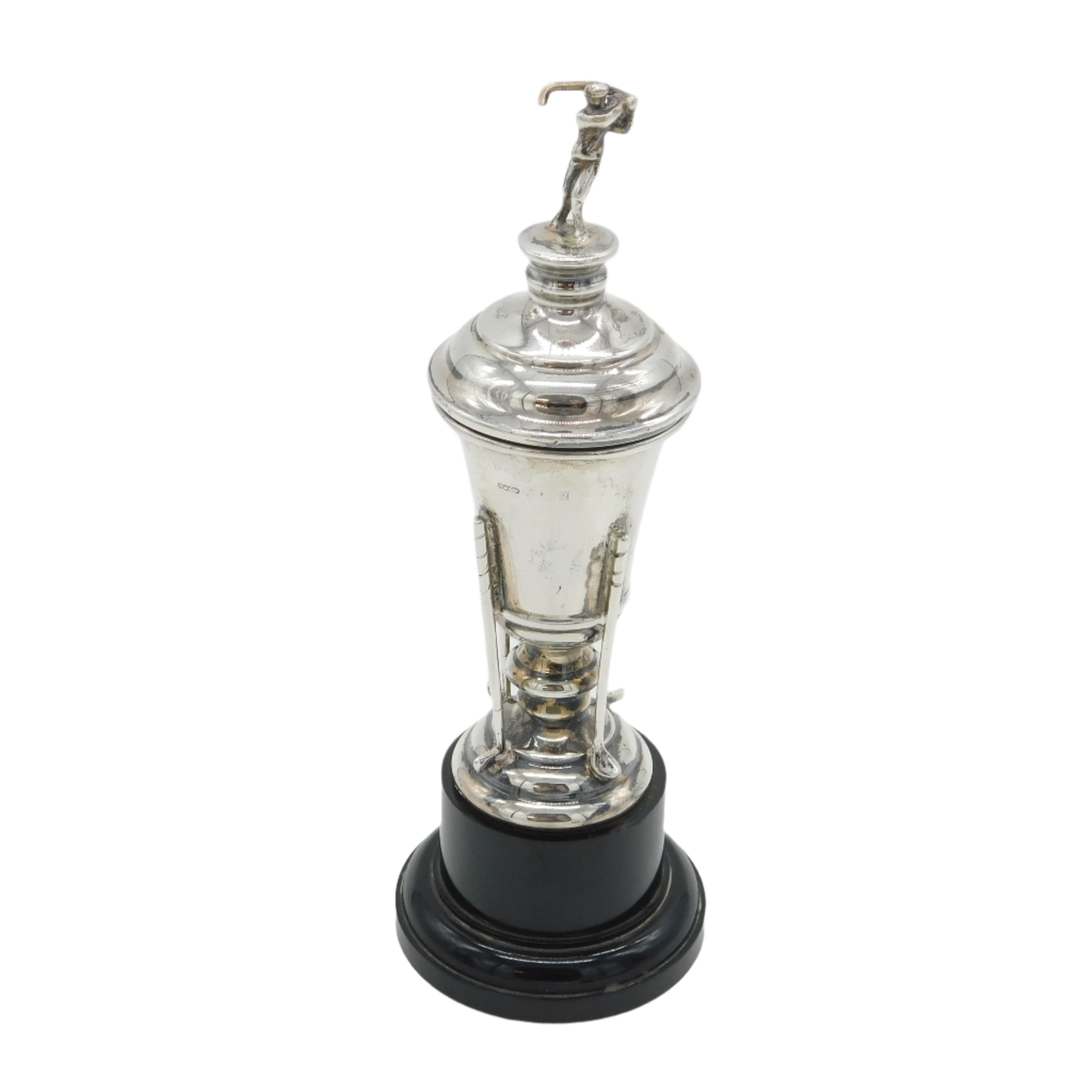 Antique Silver Golf Trophy Cup