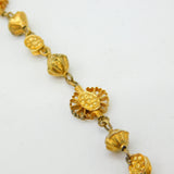 18th Century Spanish Colonial Phillipines Silver Gilt Filigree Reliquary Necklace c1750