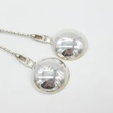 Pair of Edwardian Sterling Silver Apostle Terminal Dessert Spoons 1909 Chester