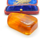 Large Specimen of Natural Baltic Amber with Bugs Enclosed Fossilised Antique
