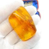 Large Specimen of Natural Baltic Amber with Bugs Enclosed Fossilised Antique