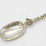 Victorian Sterling Silver Christening Anointing Rat Tail Spoon 1863 London