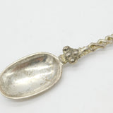 Victorian Sterling Silver Christening Anointing Rat Tail Spoon 1863 London