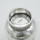 Scottish Sterling Silver Rural Vignette Pedestal Beaker Vintage 1984 Edinburgh