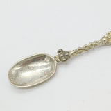 Victorian Sterling Silver Christening Anointing Rat Tail Spoon 1863 London
