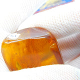 Large Specimen of Natural Baltic Amber with Bugs Enclosed Fossilised Antique