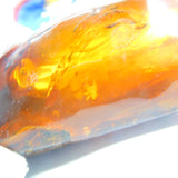 Large Specimen of Natural Baltic Amber with Multiple Insects Enclosed Antique