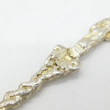 Victorian Sterling Silver Christening Anointing Rat Tail Spoon 1863 London
