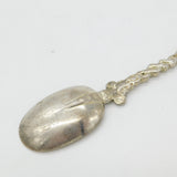 Victorian Sterling Silver Christening Anointing Rat Tail Spoon 1863 London