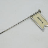 Art Deco Boxed Set of Sterling Silver Sandwich Flags Antique Birmingham 1928