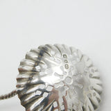 Victorian Sterling Silver Shell Pattern Apostle Caster Spoon 1897 Birmingham