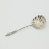 Victorian Sterling Silver Apostle Terminal Sugar Caster Spoon 1896 Sheffield