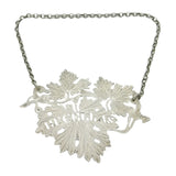 George IV Sterling Silver Bucellas Wine Decanter Label Antique 1826 Birmingham