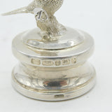 Sterling Silver Pheasant Form Paperweight Ornament Vintage 2003 Birmingham