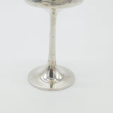 Wang Hing Sterling Silver Chinese Export Spirit Chalice Antique c1920