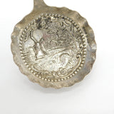 Victorian Sterling Silver Tea Caddy Spoon Windmill Pattern 1899 Sheffield