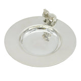 Sarah Jones Sterling Silver Cast Bulldog Ashtray Vintage 1987 London