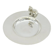 Sarah Jones Sterling Silver Cast Bulldog Ashtray Vintage 1987 London