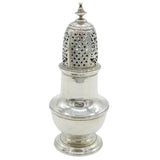 George II Sterling Silver Muffineer Sugar Caster Antique 1740 London S. Wood