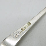 Edwardian Boxed Set of Sterling Silver Pickle Forks Antique 1902 Sheffield