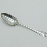 George II Sterling Silver Hanoverian Pattern Serving Spoon c1730 Edward Bennett