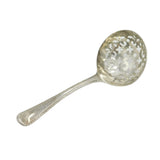 George II Sterling Silver Floral Sugar Caster Spoon Antique c1745 London