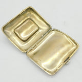 Sterling Silver Combination Vesta & Cigarette Case Antique 1911 Birmingham