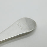 George II Sterling Silver Hanoverian Pattern Serving Spoon c1730 Edward Bennett