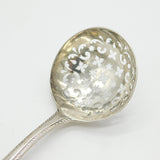 George II Sterling Silver Floral Sugar Caster Spoon Antique c1745 London