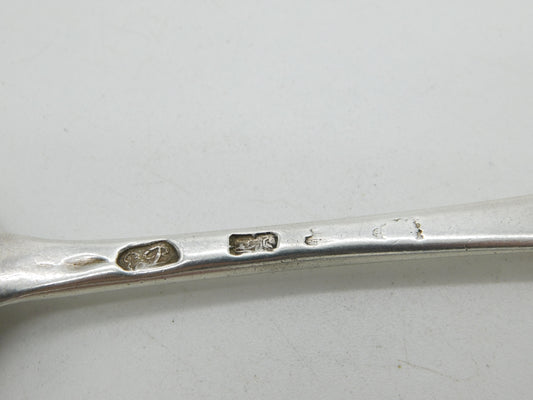 George II Sterling Silver Hanoverian Pattern Serving Spoon c1730 Edward Bennett