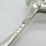 George II Sterling Silver Floral Sugar Caster Spoon Antique c1745 London