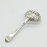George II Sterling Silver Floral Sugar Caster Spoon Antique c1745 London