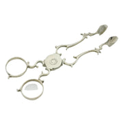 George III Sterling Silver Floral Pattern Sugar Nips Antique c1770