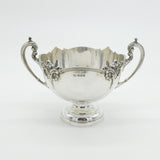 Art Nouveau Sterling Silver Floral Pattern Trophy Cup 1919 Sheffield Antique