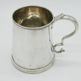 Liverpool George I Sterling Silver Tankard Antique c1720 Benjamin Brancker