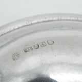 George III Sterling Silver Dinner Plate Dish Antique 1819 London Wallis & Hayne