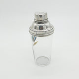 Victorian Deakin & Sons Silver Plated & Hand Painted Cockerel Cocktail Shaker c1900 Sheffield