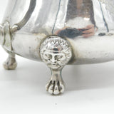 George III Sterling Silver Green Man Footed Bachelors Teapot Antique 1815 London