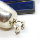 Shona Marsh Sterling Silver Novelty Shot Cup or Egg Cup On Feet Vintage 2009o