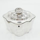 Peter & Jonathan Bateman George III Sterling Silver Tea Caddy Antique 1790 London AF
