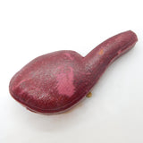Victorian French Meerschaum & Block Amber Novelty Goat Pipe Antique 1900