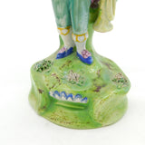 George III Staffordshire Walton Bocage Figure of Trumpet Showman Antique c1820