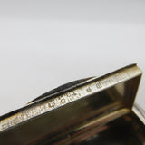 George III Sterling Silver Reeded Pattern Snuff Box Antique 1811 Birmingham