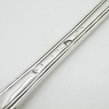 George II Sterling Silver Armorial Crest Basting Spoon Antique c1750 London