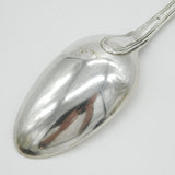 George II Sterling Silver Armorial Crest Basting Spoon Antique c1750 London