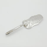 Victorian Austrian Ornate .817 Grade Silver Fish Slice c1860 Antique Vienna