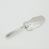 Victorian Austrian Ornate .817 Grade Silver Fish Slice c1860 Antique Vienna