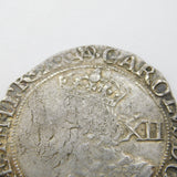 King Charles I 1625-1645 Silver Shilling Coin Tower Mint Antique Briot's Bust